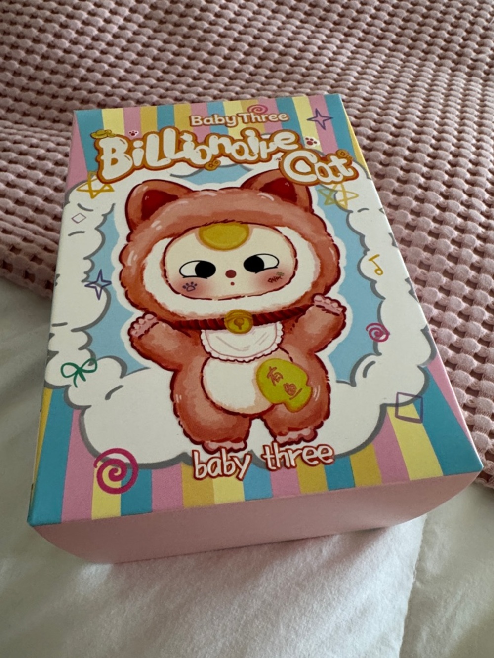 New: Baby Three Billionaire cat series Mystery blind box